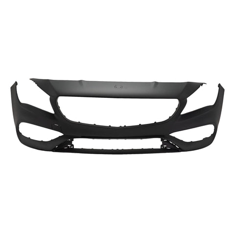 BUMPER FR PRIMED PTM W/TOW HOOK /AMG W/O PARK ASSIST SENSOR/AERO PKG