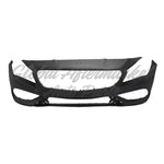 BUMPER FR PRIMED PTM W/TOW HOOK / PARK ASSIST SENSOR / AMG W/O AERO PKG — photo 1
