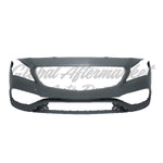 BUMPER FR PRIMED PTM W/TOW HOOK W/O ACTIVE PARK ASSIST SENSOR CAPA — photo 1