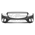 BUMPER FR PRIMED AMG W/O PARK ASSIST/CAMERA W/ AMG CAPA — photo 1