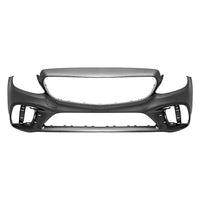 BUMPER FR PRIMED AMG W/O PARK ASSIST/CAMERA W/ AMG CAPA