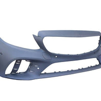 BUMPER FR PRIMED PTM W/ACTIVE PARK ASSIST SENSOR /CAMERA/AMG