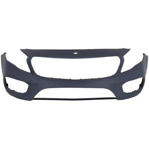 BUMPER FR PRIMED FINISH W/TOW HOOK/ PARK ASSIST SENSOR / AMG W/O CAMERA