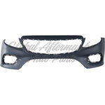 BUMPER FR PRIMED PTM W/TOW HOOK / AMG W/O PARK ASSIST SENSOR — photo 1