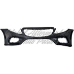 BUMPER FR PRIMED PTM W/TOW HOOK / AMG W/O PARK ASSIST SENSOR — photo 2