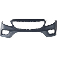 BUMPER FR PRIMED PTM W/TOW HOOK / AMG W/O PARK ASSIST SENSOR