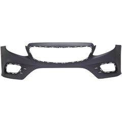 BUMPER FR PRIMED PTM W/TOW HOOK / PARK ASSIST SENSOR / AMG