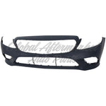 BUMPER FR PRIMED PTM W/TOW HOOK W/O ACTIVE PARK ASSIST/CAMERA/AMG CAPA — photo 1