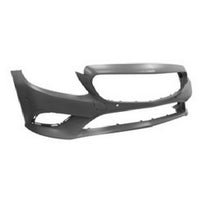 BUMPER FR PRIMED PTM W/TOW HOOK/4 ACTIVE PARK ASSIST SENSOR/CAMERA W/O AMG CAPA