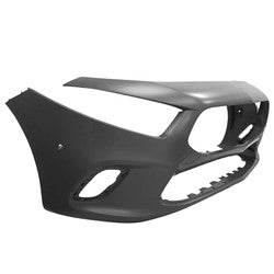 BUMPER FR PRIMED W/2 SENSOR/TOW HOOK HOLE COVER W/O CAMER W/AMG CAPA
