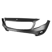 BUMPER FR PRIMED PTM W/PARK ASSIST SENSOR W/O SURROUND VIEW/AMG