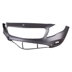BUMPER FR PRIMED PTM W/PARK ASSIST SENSOR /SURROUND VIEW W/O AMG