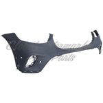 BUMPER FR PRIMED PTM W/TOW HOOK/4 PARK SENSOR W/O AMG — photo 3