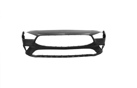 BUMPER FR W/ NIGHT PKG LOWER CHROME MOLDING / TOW W/O PARK ASSIST SENSOR / AMG CAPA