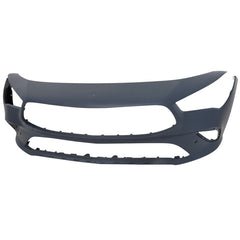 BUMPER FR W/NIGHT PKG LOWER CHROME MOLDING / TOW/ 4 PARK ASSIST SENSOR W/O AMG CAPA