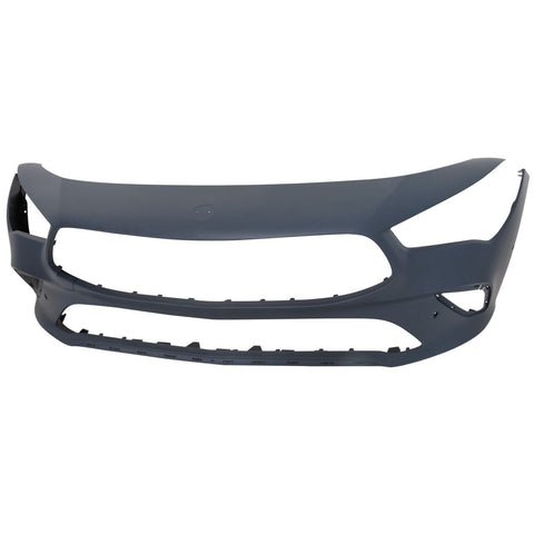 BUMPER FR W/NIGHT PKG LOWER CHROME MOLDING / TOW/ 4 PARK ASSIST SENSOR W/O AMG