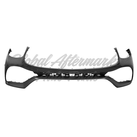 BUMPER FR PRIMED PTM W/TOW HOOK/ AMG/ 2 PARK ASSIST SENSOR