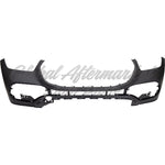 BUMPER FR PRIMED PTM W/TOW HOOK W/O PARK ASSIST SENSOR / AMG — photo 2