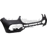 BUMPER FR PRIMED PTM W/TOW HOOK W/O PARK ASSIST SENSOR / AMG CAPA — photo 3