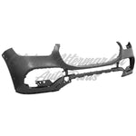 BUMPER FR PRIMED PTM W/TOW HOOK / 2 PARK ASSIST SENSOR W/O AMG CAPA — photo 1