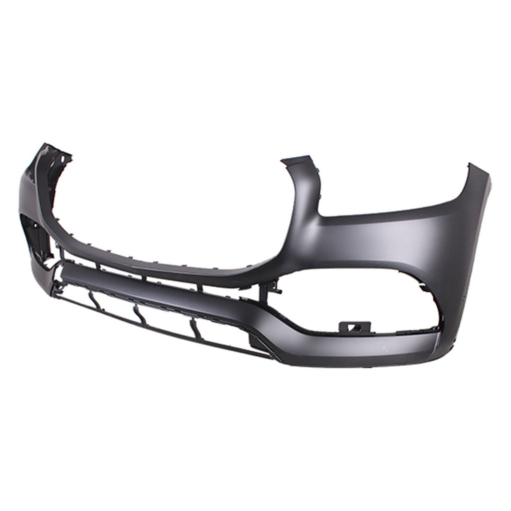 BUMPER FR PRIMED PTM W/TOW HOOK / 2 PARK ASSIST SENSOR W/O AMG CAPA