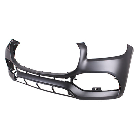 BUMPER FR PRIMED PTM W/TOW HOOK / 2 PARK ASSIST SENSOR W/O AMG CAPA