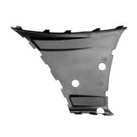 BUMPER LOWER AIR SHIELD FR RH (OUTER PIECE) MATTE BLACK W/AMG
