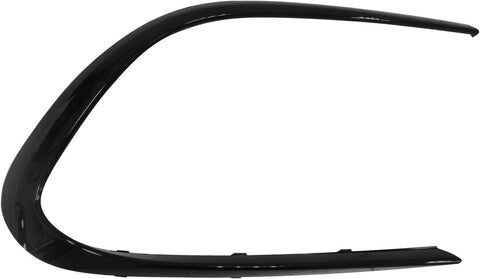 GRILLE MOLDING FR RH BRIGHT BLACK RUBBER TRIM