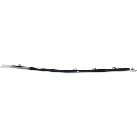 BUMPER MOLDING FR CHROME W/O NIGHT PKG W/AMG STYLING