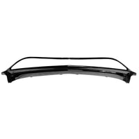 BUMPER MOLDING (TRIM) FR BRIGHT BLACK FINISH