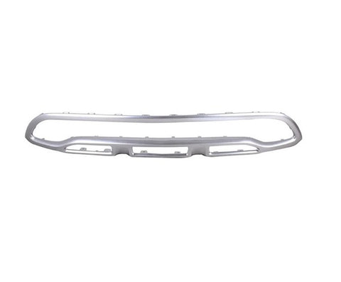 BUMPER MOLDING FR CENTER (BUMPER GRILLE SURROUND) SATIN CHROME W/O AMG