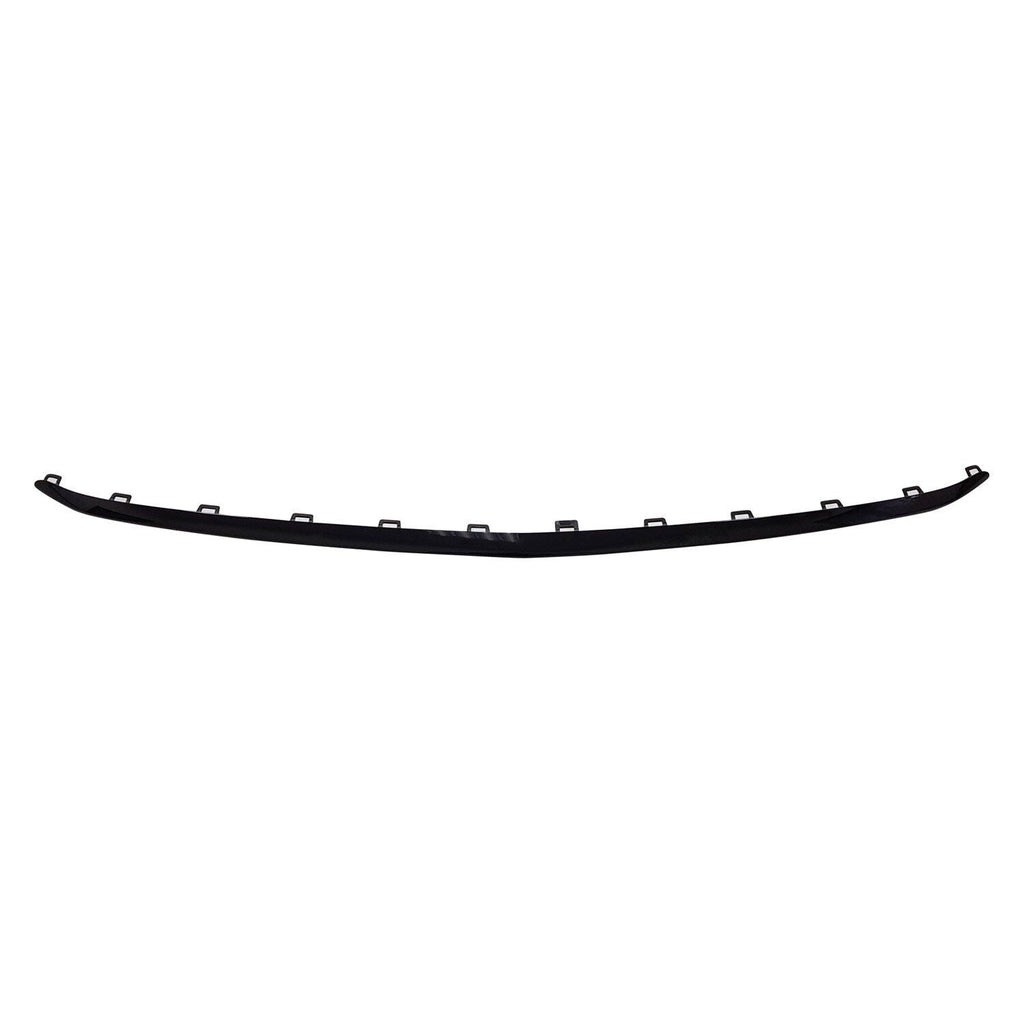 BUMPER MOLDING FR GLOSS BLACK W/AMG