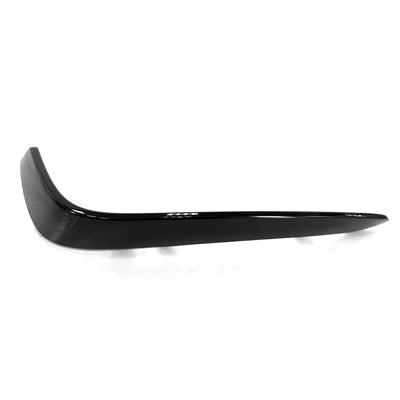 BUMPER MOULDING FR OUTER LH PAINTED BLACK