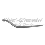 BUMPER MOULDING FR OUTER LH PAINTED SILVER — photo 1