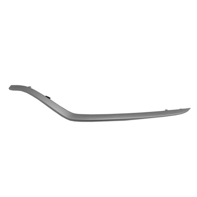BUMPER MOULDING FR OUTER LH PAINTED SILVER
