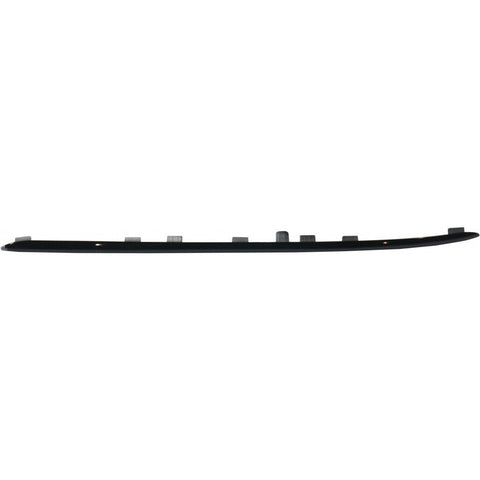 BUMPER MOLDING FR LH UPPER PTD BRIGHT BLACK W/NIGHT PKG