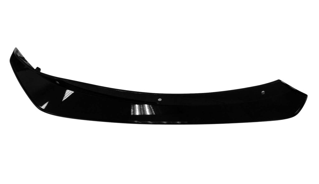 VALANCE FR LH LOWER BRIGHT BLACK FINISH