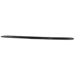 GRILLE LOWER MOLDING LH PTD BRIGHT BLACK W/O CARBON PKG