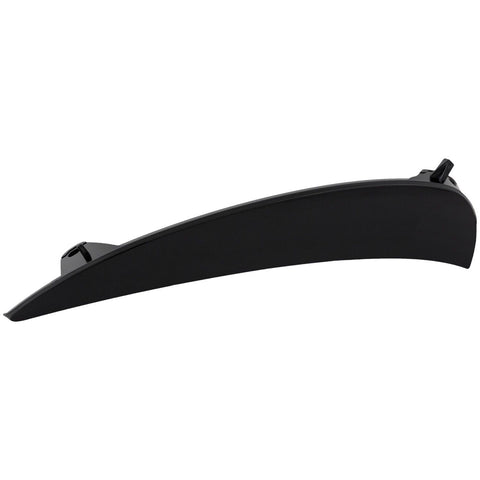 BUMPER MOLDING FR LH OUTER BRIGHT BLACK FITS E450 W/ AMG COUPE/ CONVERTIBLE FOR E350/ E450 SDN/ WAGON