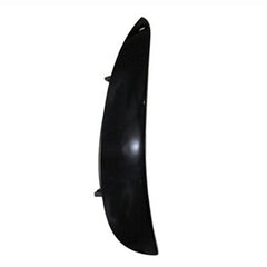 BUMPER MOLDING FR RH PTD BLACK