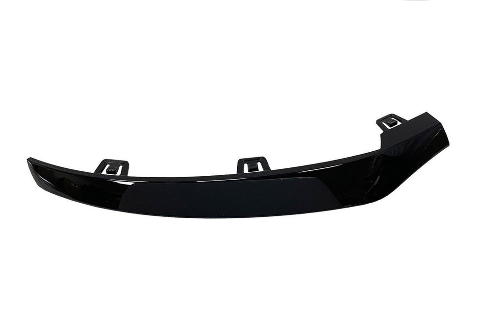SPOILER FR RH (CORNER END PIECE) GLOSS BLACK