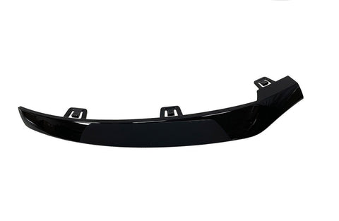 SPOILER FR RH (CORNER END PIECE) GLOSS BLACK