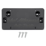 LICENSE PLATE BRACKET FR W/MOUNTING HARDWARE W/O AMG — photo 1