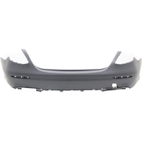 BUMPER RR PRIMED PTM FOR SPRT/ AMG W/O MOLDING GROOVES/ ACTIVE PARK ASSIST