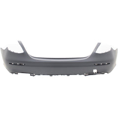 BUMPER RR PRIMED PTM FOR SPRT/ AMG W/O MOLDING GROOVES/ ACTIVE PARK ASSIST
