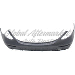 BUMPER RR PRIMED PTM FOR SPRT/AMG W/O MOLDING GROOVES W/ 6 ACTIVE PARK ASSIST SENSOR — photo 4