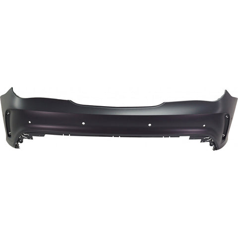 BUMPER RR PRIMED PTM W/ACTIVE PARK ASSIST SENSOR/AMG CAPA