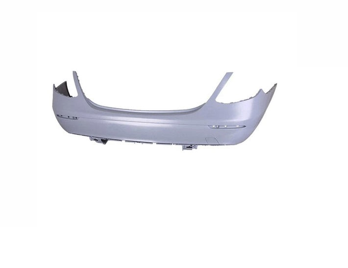 BUMPER RR PRIMED PTM FOR SDN W/LUXURY PKG/MOLDING GROOVES W/O PARK ASSIST SENSOR