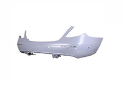 BUMPER RR PRIMED PTM FOR SDN W/LUXURY PKG / MOLDING GROOVES/ 6 PARK ASSIST SENSOR