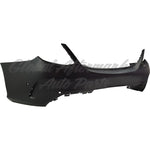 BUMPER RR PRIMED PTM W/ACTIVE PARK ASSIST SENSOR — photo 2